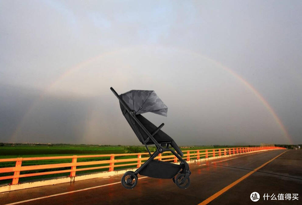 能带宝宝出行安全的车子，我选的虎贝尔高景观婴儿推车