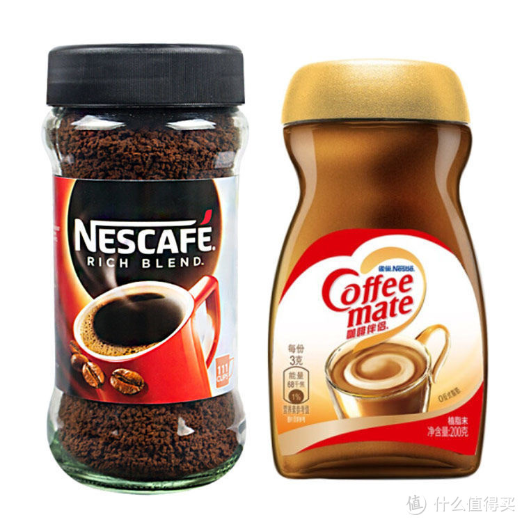 雀巢咖啡和咖啡伴侣