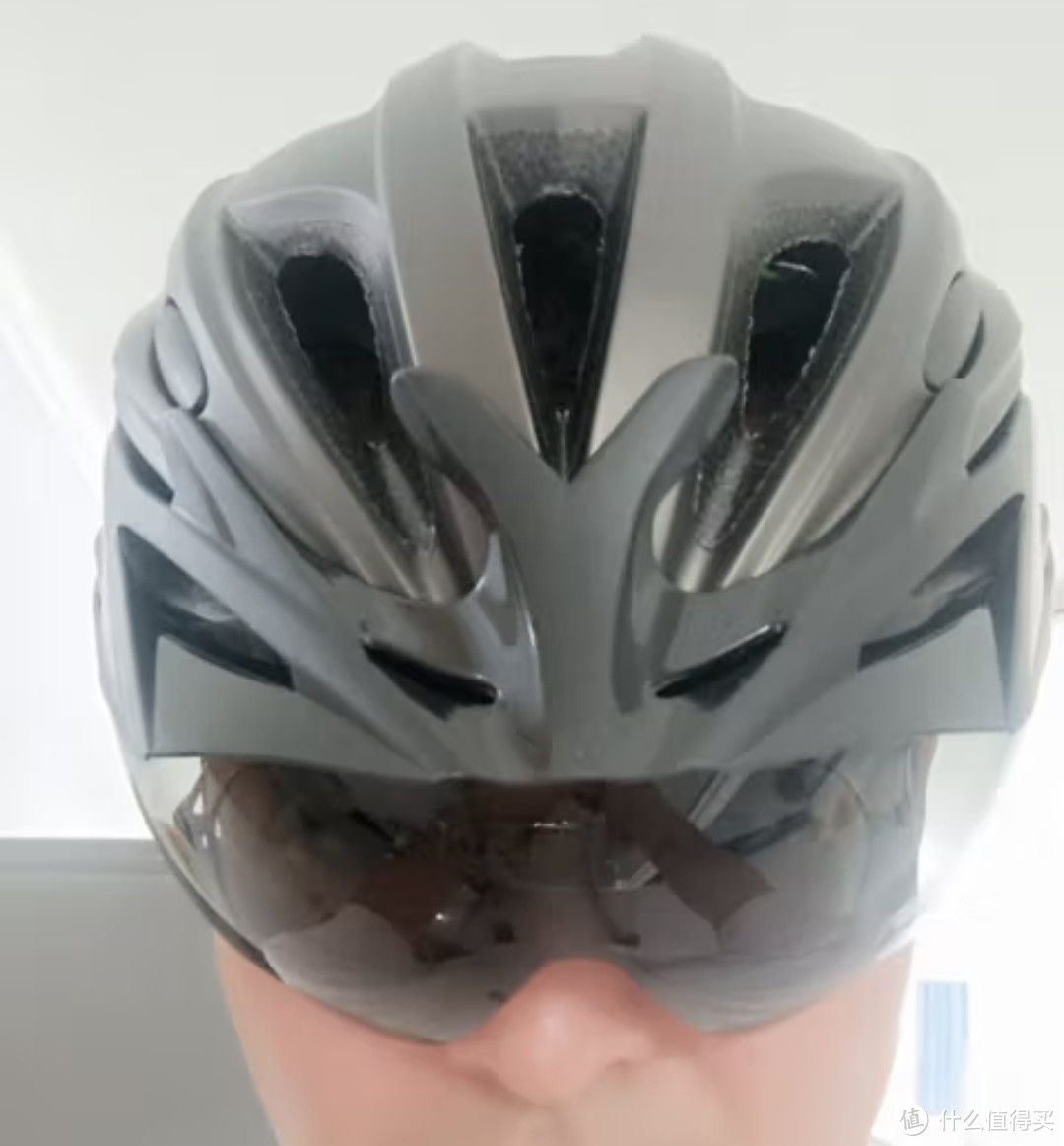 洛克兄弟（ROCKBROS） 骑行头盔山地公路自行车头盔男女带风镜一体成型炫彩安全帽