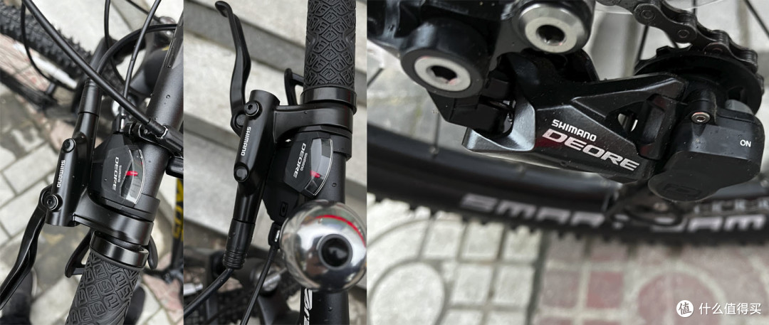 前后变速和油刹都是Shimano DEROE系列