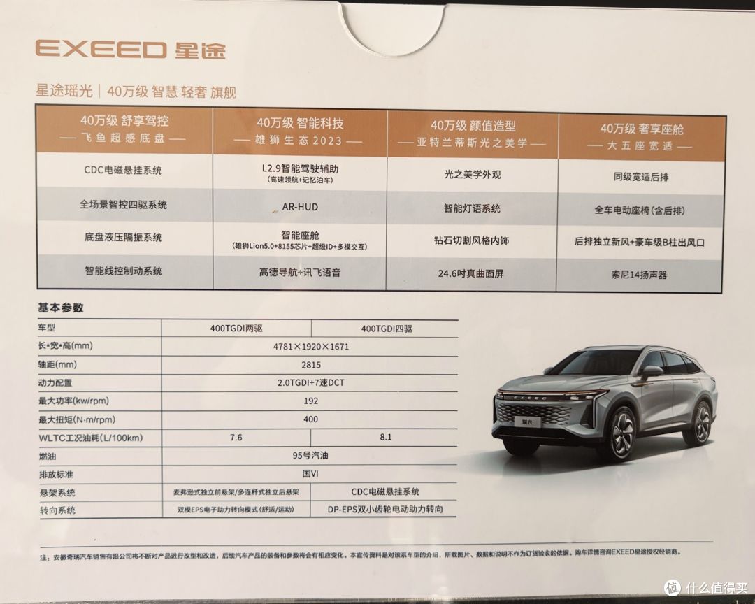 理工思维选车+试驾体验,星途瑶光到底值不值得买?