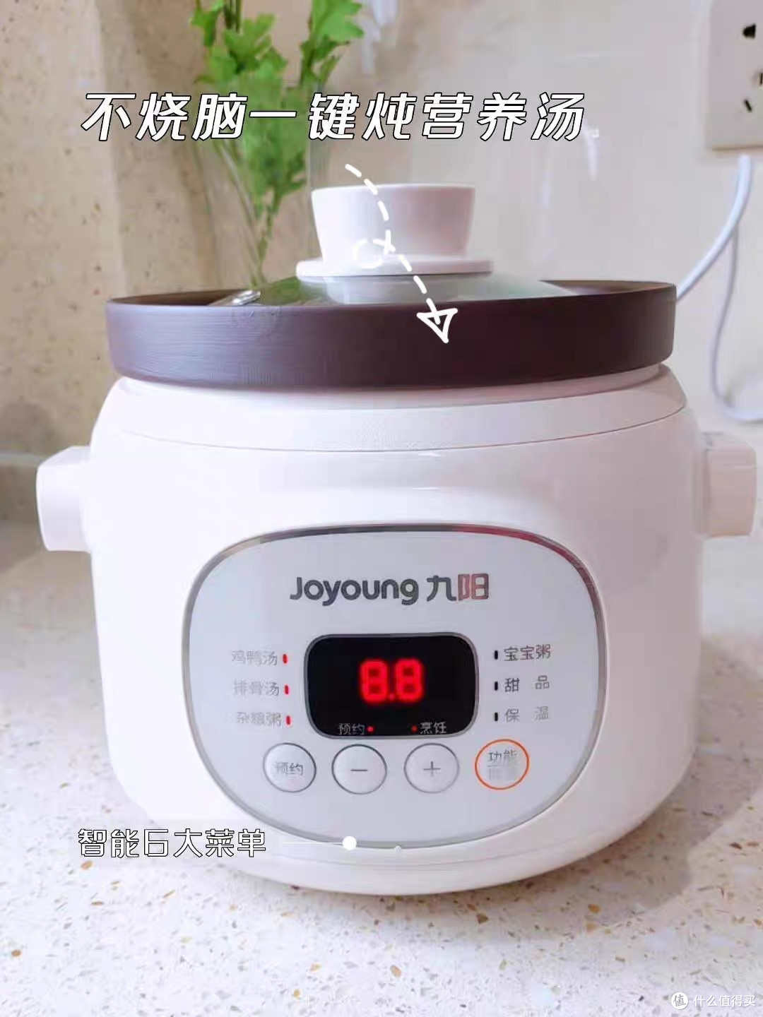 煲汤羹不溢锅，有这个九阳电炖锅就够