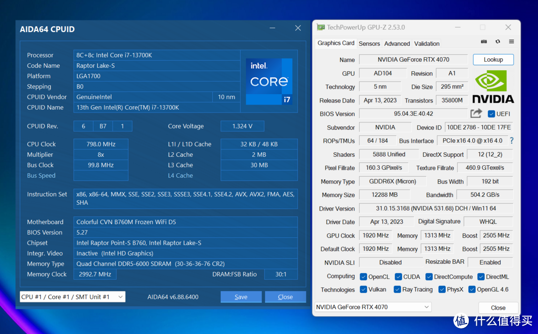 超优雅的万元迷你海景房—七彩虹B760 D5+映众RTX 4070+乔思伯TK-1装机