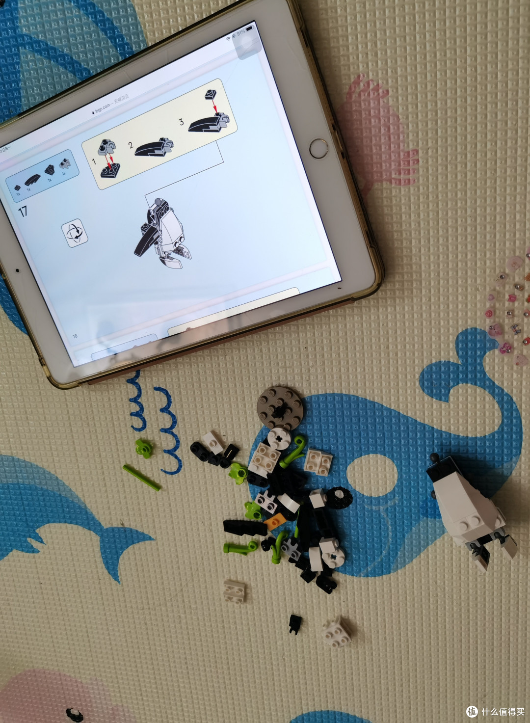 乐高30641熊猫宝宝三合一—一袋虽小战线好长