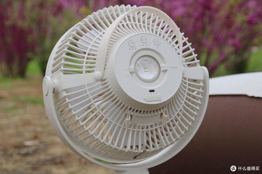 露营必备的产品,七彩叮当家用户外露营电扇体验_电风扇_什么值得买