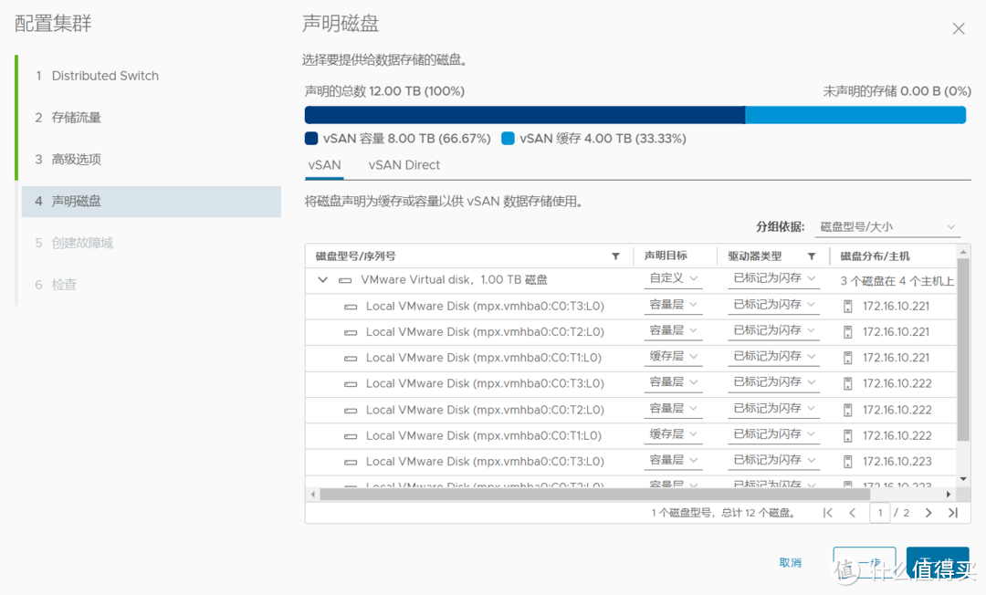 vSphere8超融合部署综合实验