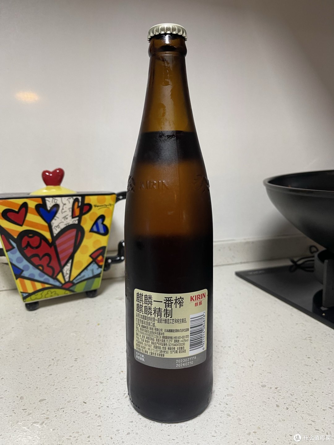 珠海产 麒麟一番榨 500ml 瓶装