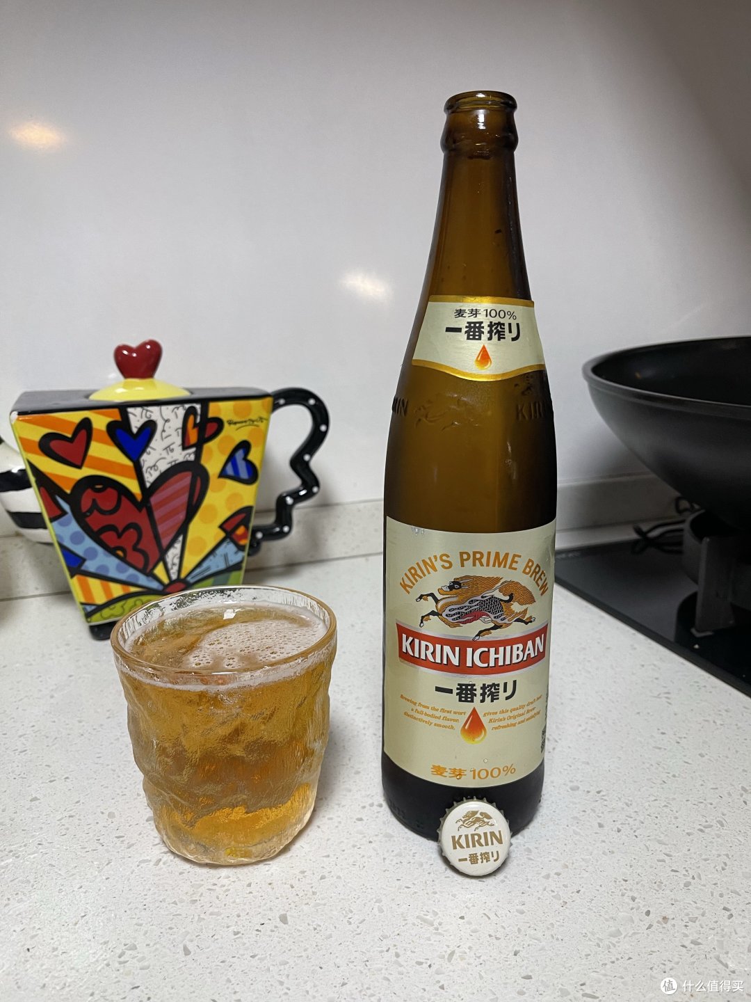 珠海产 麒麟一番榨 500ml 瓶装