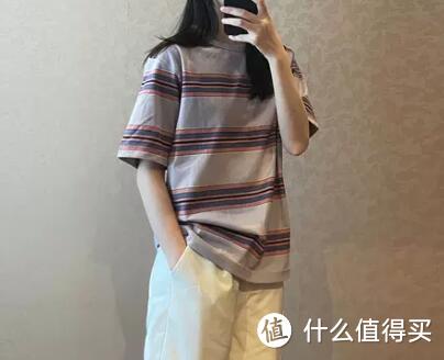 59块赶快冲！优衣库【合作款UNIQLO U】条纹T恤