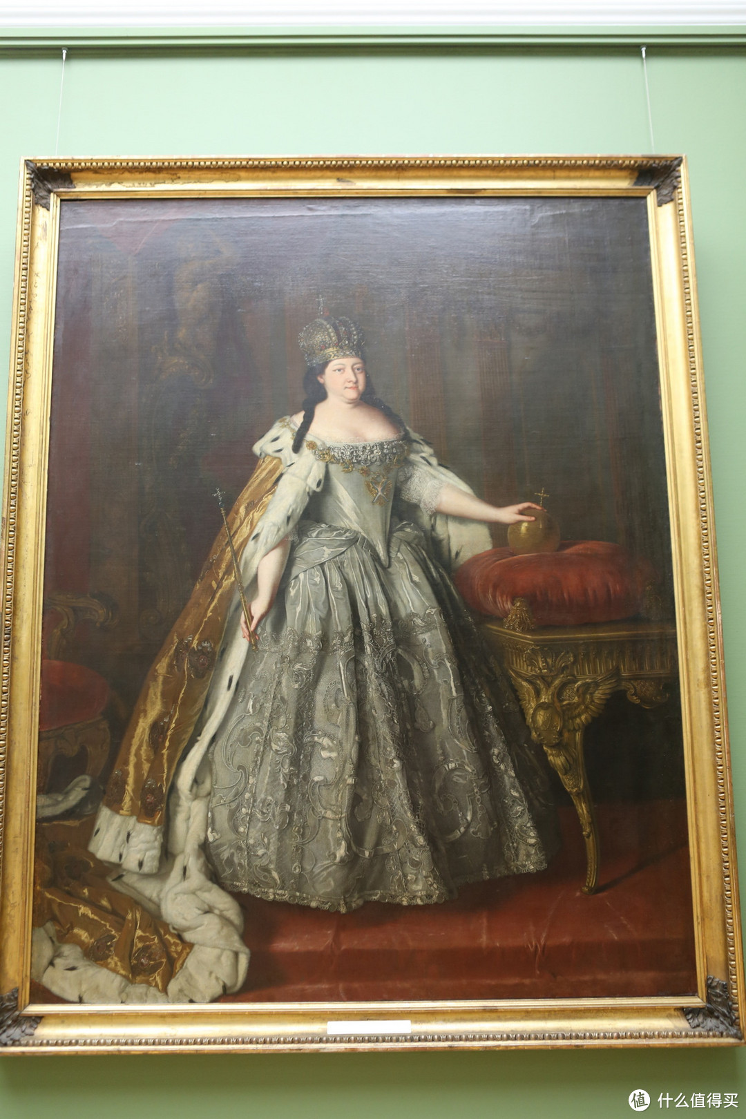 路易斯·卡拉瓦克（法国肖像画家）作品——安娜·伊凡诺芙娜女皇肖像