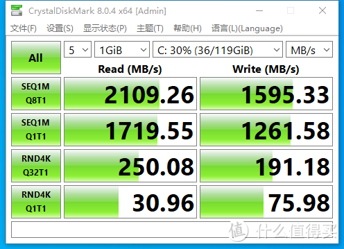 优扉DJ88迷你电脑主机/NUC NVME固态硬盘性能实测