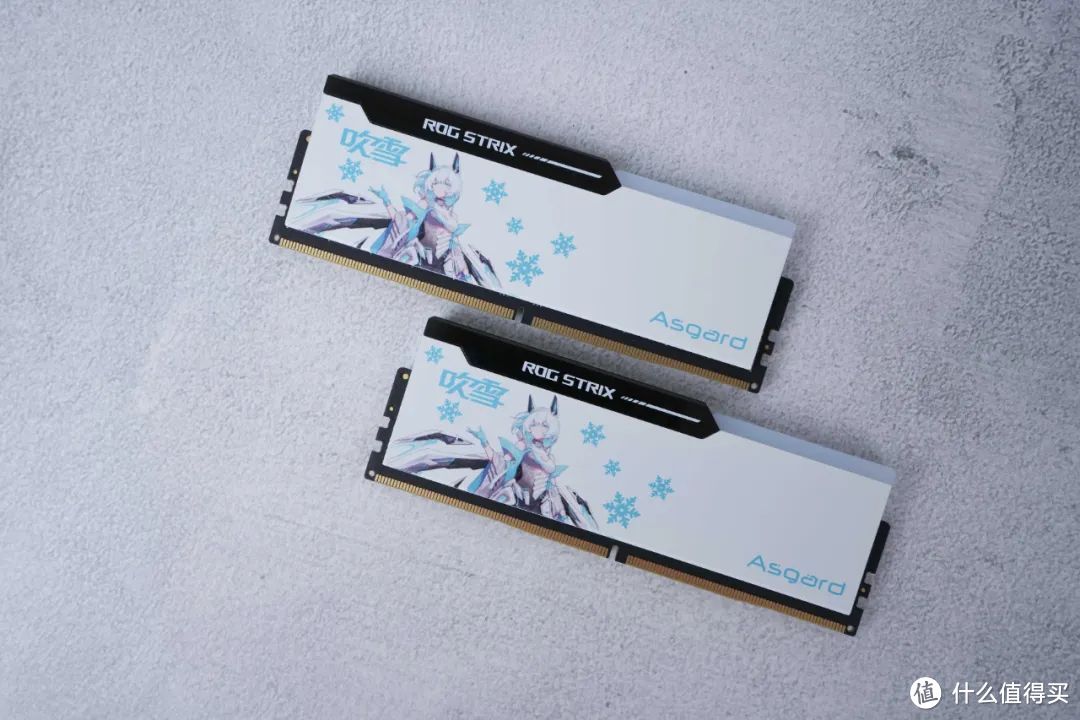 实测教程丨阿斯加特 吹雪联名 DDR5 6000 16Gx2, 小吹雪主板B760-G