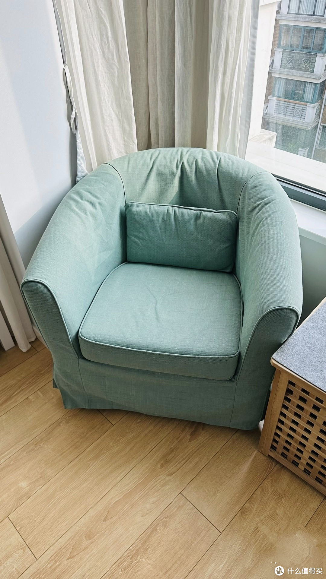 一靠倾心，全友家居单人沙发_沙发_什么值得买