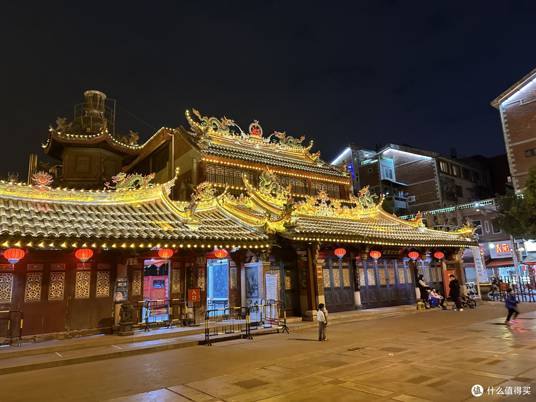 关公庙夜景