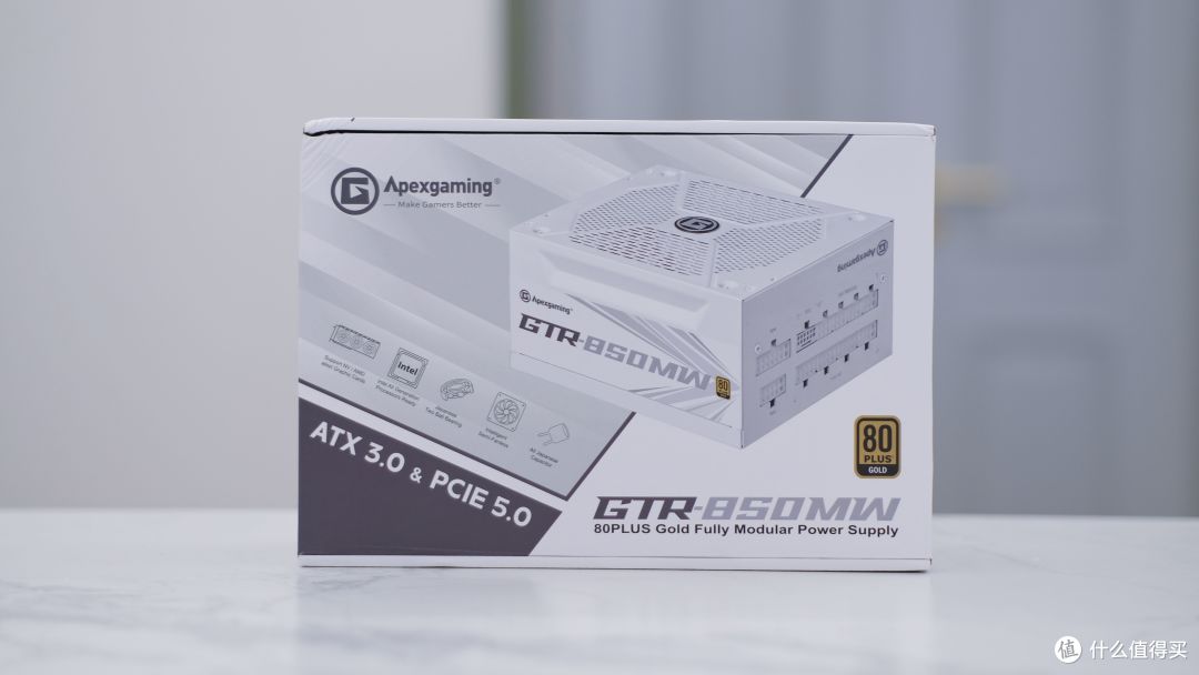 ATX3.0 电源时代已到 高性价比白色全模组电源推荐:艾湃电竞Apexgaming GTR-850MW