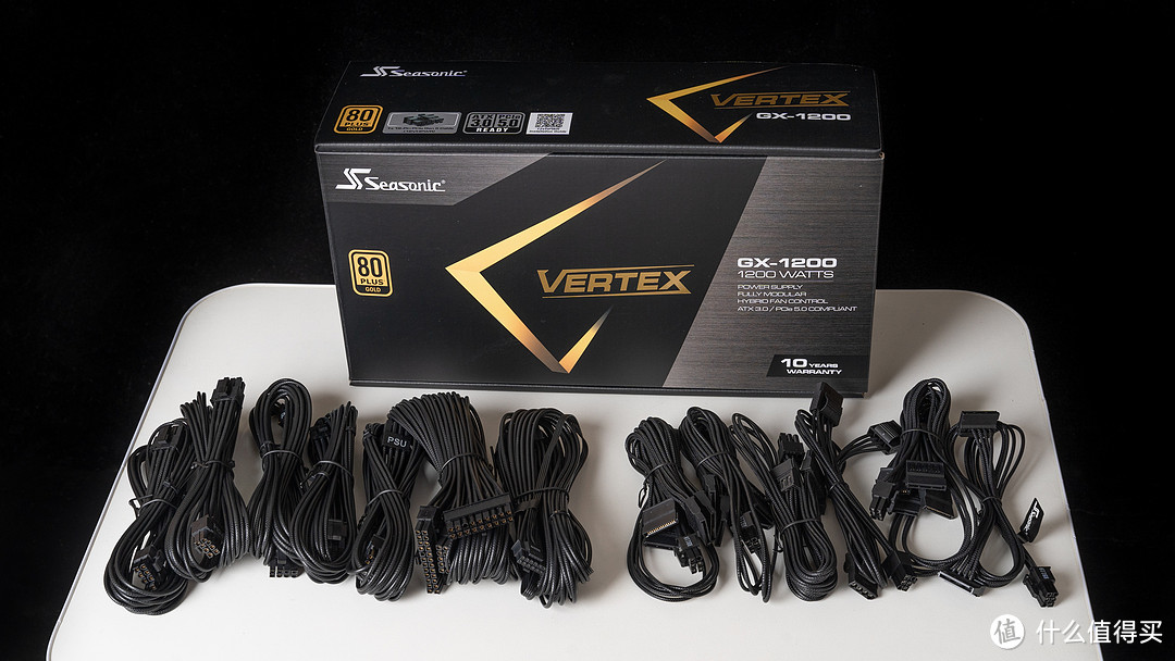 海韵峰睿Vertex GX-1200开箱，新时代ATX3.0高端传家宝电源