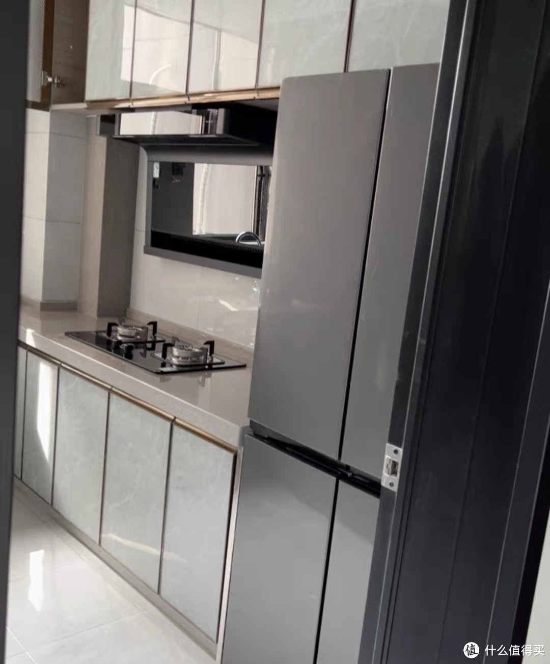 康佳332升十字电冰箱家用宽冷藏节能超薄对开门四门电冰箱