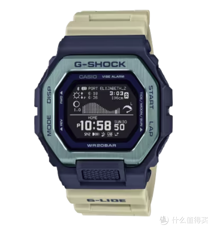 冲浪爱好者福音！G-SHOCK升级G-LIDE系列运动型腕表