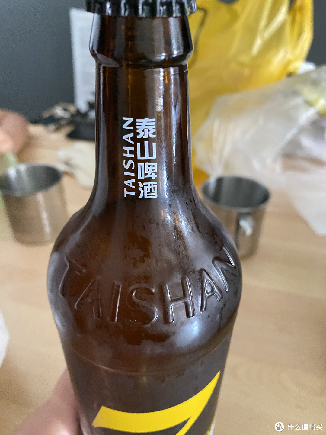 泰山原浆啤酒黄桶图片