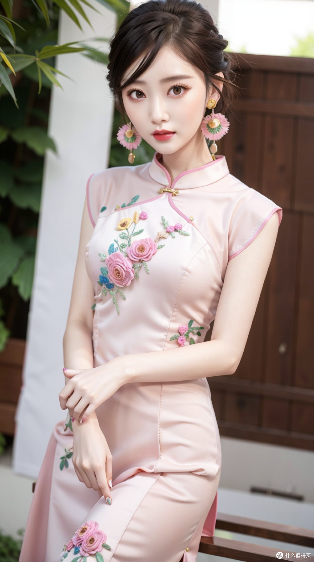 浪漫唯美的旗袍美眉,让人忍不住想靠近靠近!