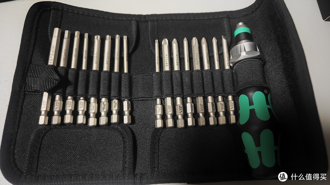 德国维拉 wera kk60ra 棘轮螺丝刀套装开箱