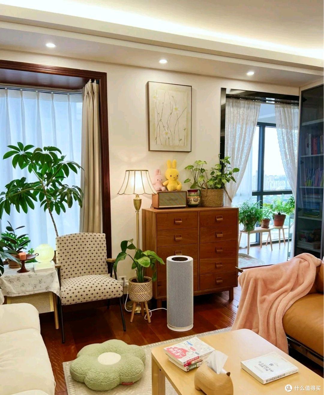 40岁女主的客厅,那叫一个“奢侈”,一间能顶一套房,晒晒