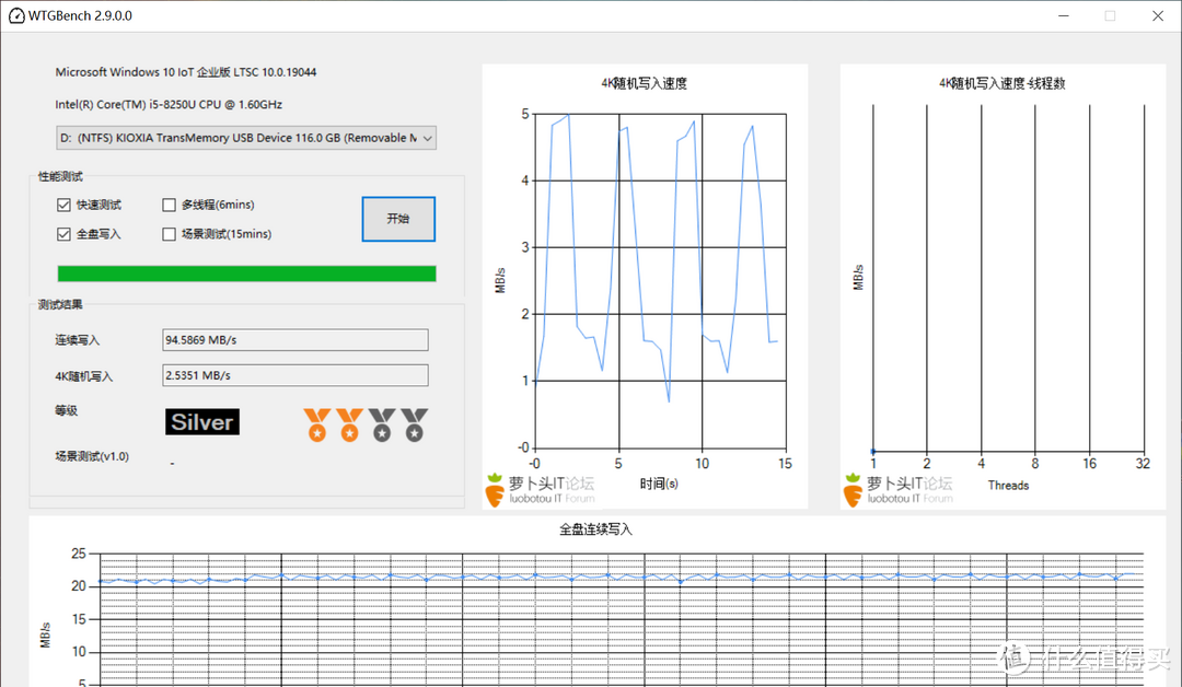 最便宜的原厂盘？群联主控+铠侠正片128G卖50元？值不值得买？铠侠（东芝）U301个人评测（重制版）