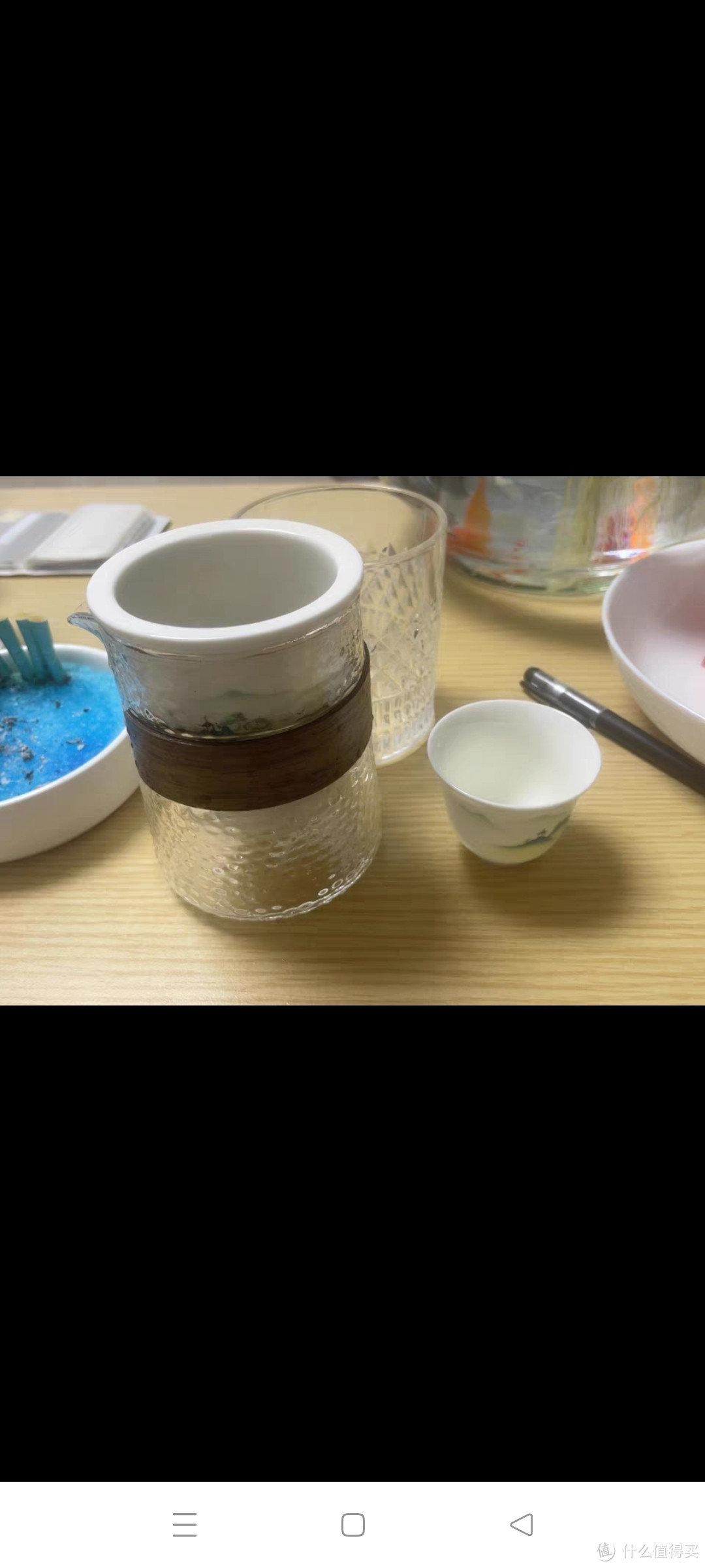 旅行茶具套装千里江山户外旅游便携式茶杯泡茶喝茶装备随行快客杯