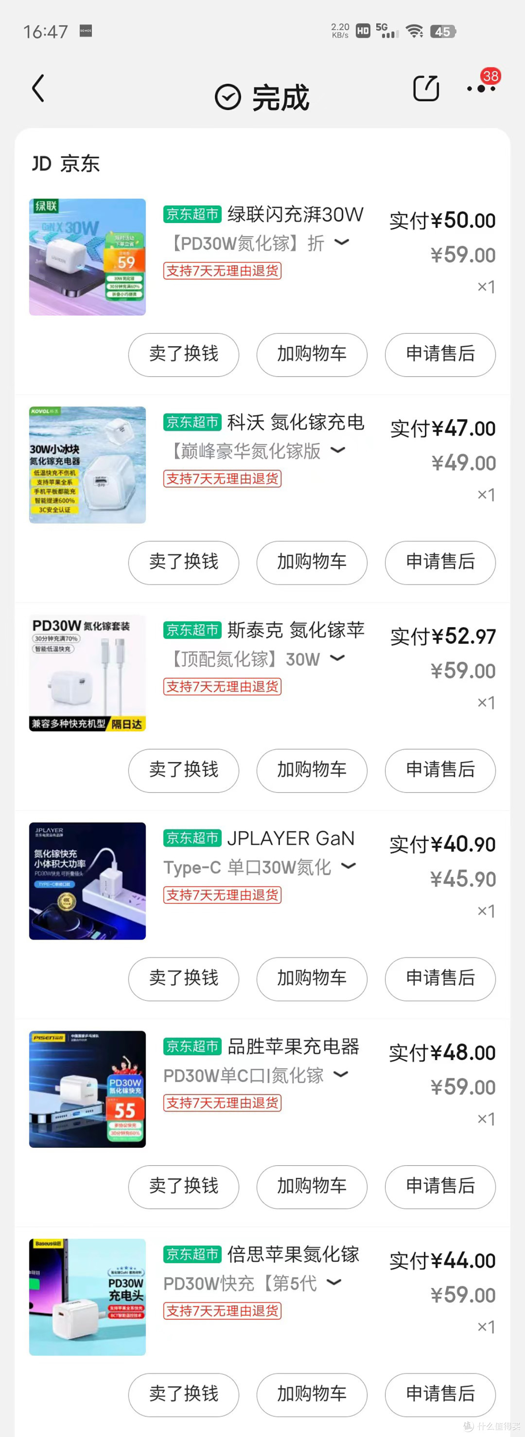 价格最低的六款30W氮化镓充电器横评,告诉你哪款输出稳定性价比更高