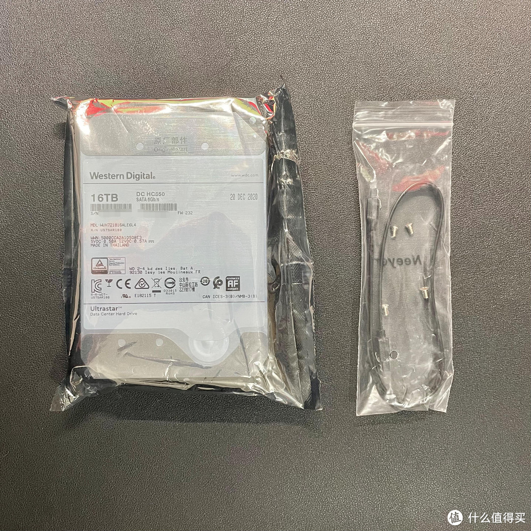 捡垃圾：再次PDD购入  西部数据 HC550 16T，只要888元的企业盘，依旧很香