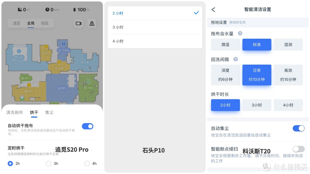 618买扫拖机器人，到底应该怎么选？！ 追觅S20 Pro/石头P10/科沃斯T20， 三个多月的长测【侃侃精品】