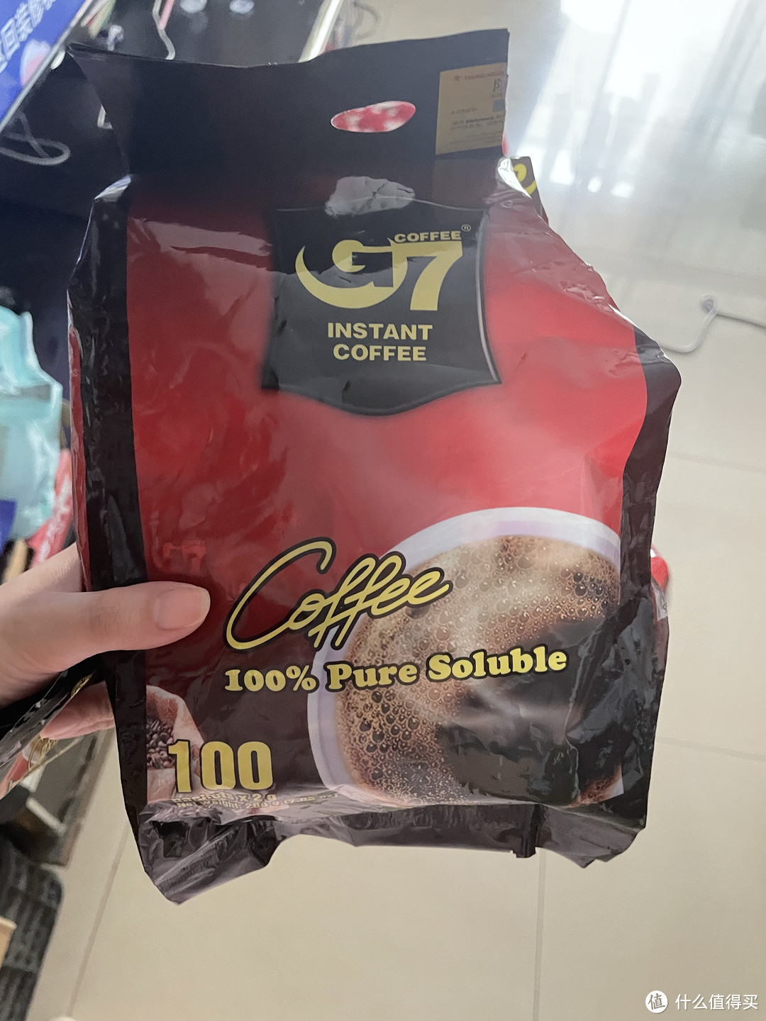 G7月越南进口美式纯黑咖啡粉