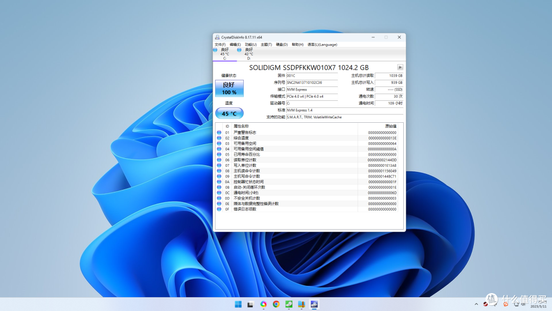 Solidigm P44 Pro 系统盘