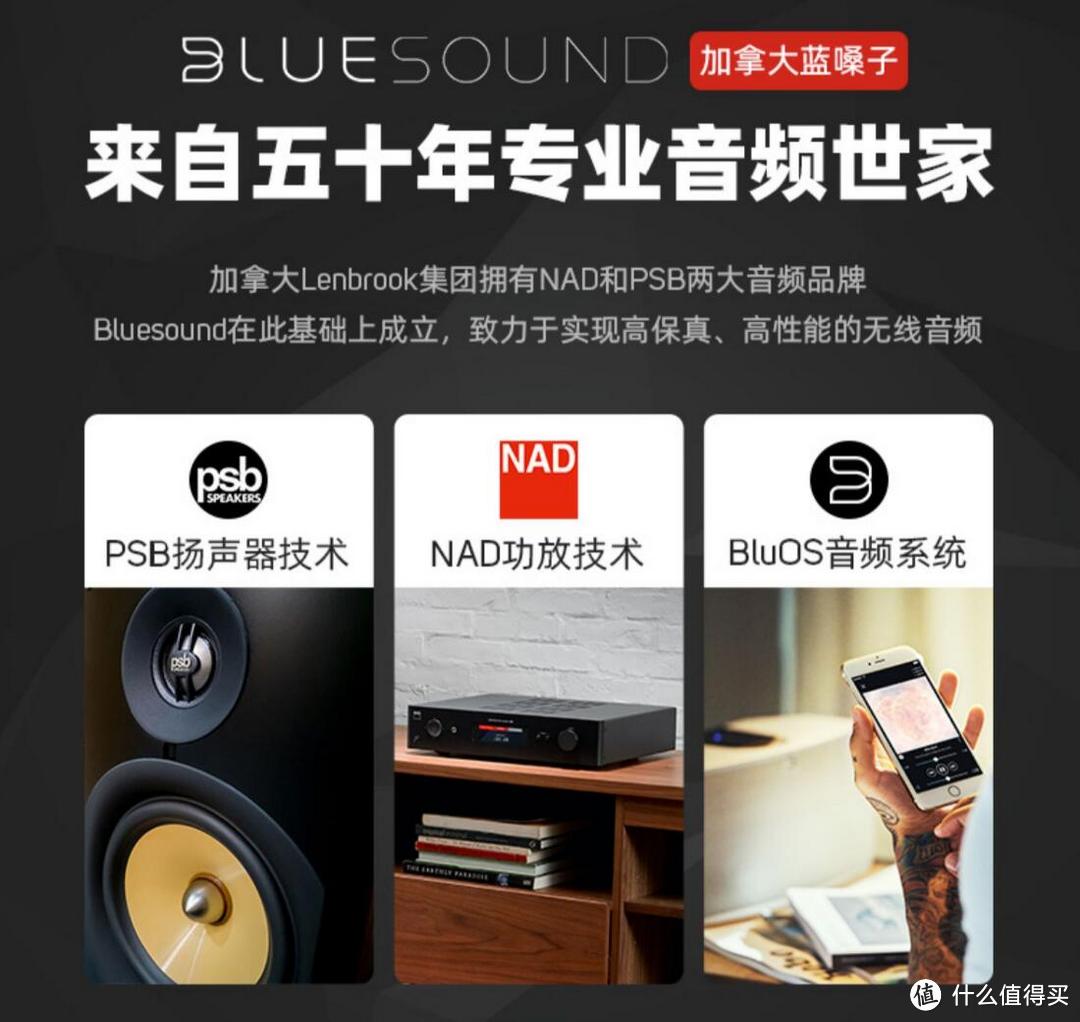 高性价比的音乐体验，高端桌面音箱的不二之选：蓝嗓子BLUESOUND MiNi 2i