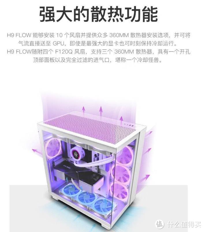 完美海景房！让电脑焕发新生，NZXT H9 flow机箱、艾湃电竞魔立方360水冷散热开箱体验