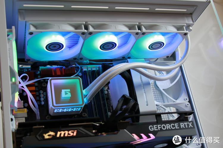 完美海景房！让电脑焕发新生，NZXT H9 flow机箱、艾湃电竞魔立方360水冷散热开箱体验