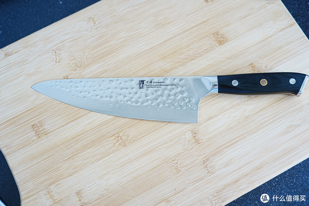 618家用大马士革厨刀选购分享——拓牌冷锋系列厨师刀