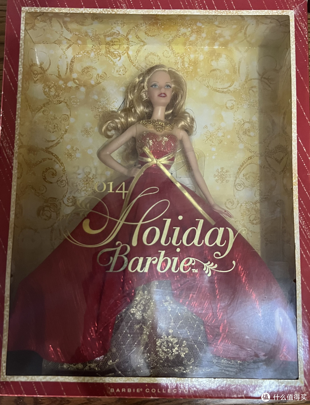 2014 Holiday Barbie 玩具套装，放了快10年了，现在看还是这么精致、完美！