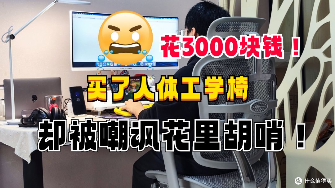 花三千块钱买了人体工学椅,却被嘲讽花里胡哨?看我如何怼回去!