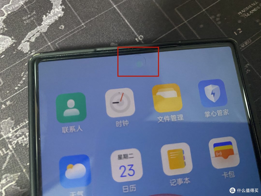 前置斑点