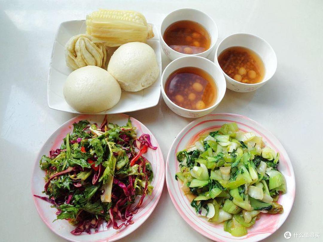 一周早餐,包子牛奶,每天多种搭配,精神满满过夏天