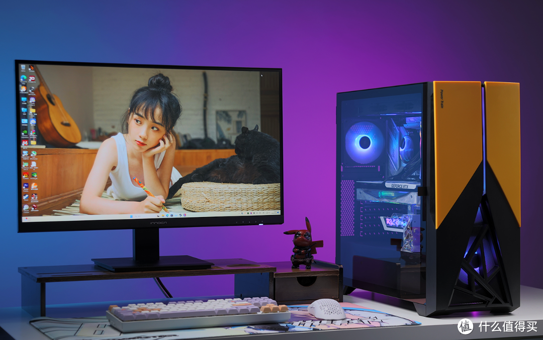 618装机,高性价比高颜值动力火车威龙机箱搭配13600KF+4060Ti装机分享