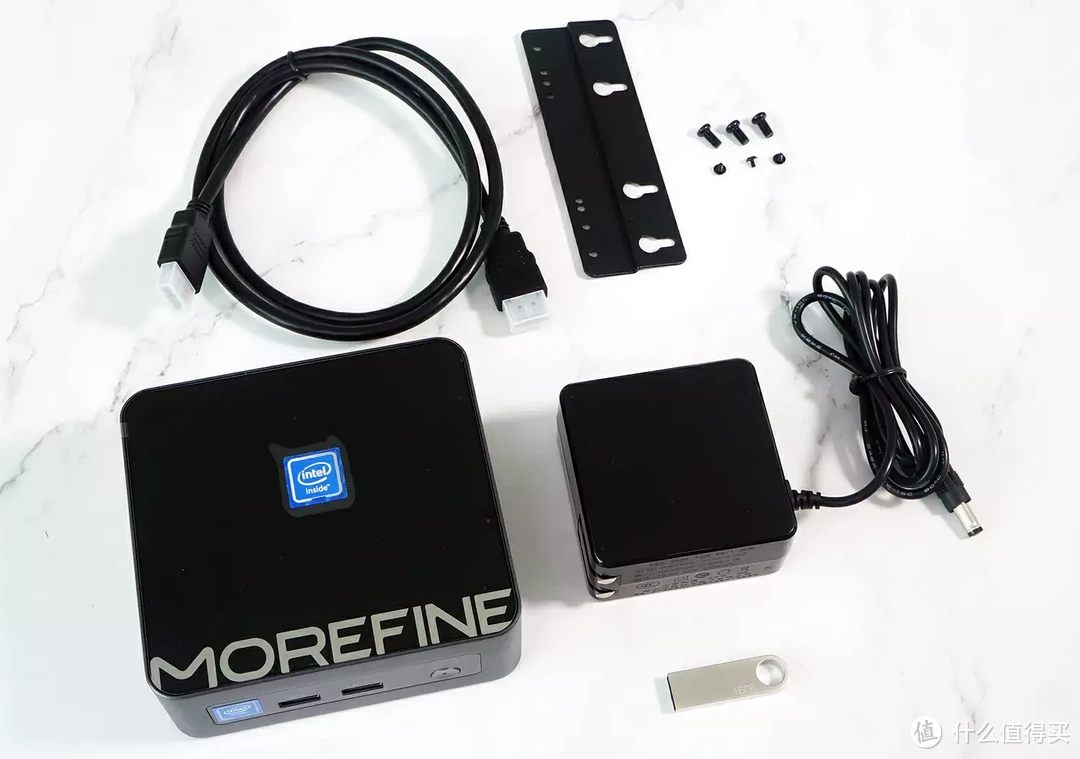 英特尔最新小核N100处理器香不香?MOREFINE摩方M9迷你主机开箱