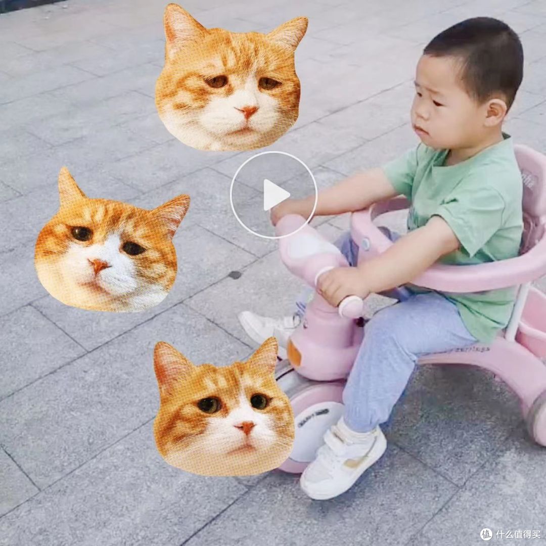 满脸写着高兴