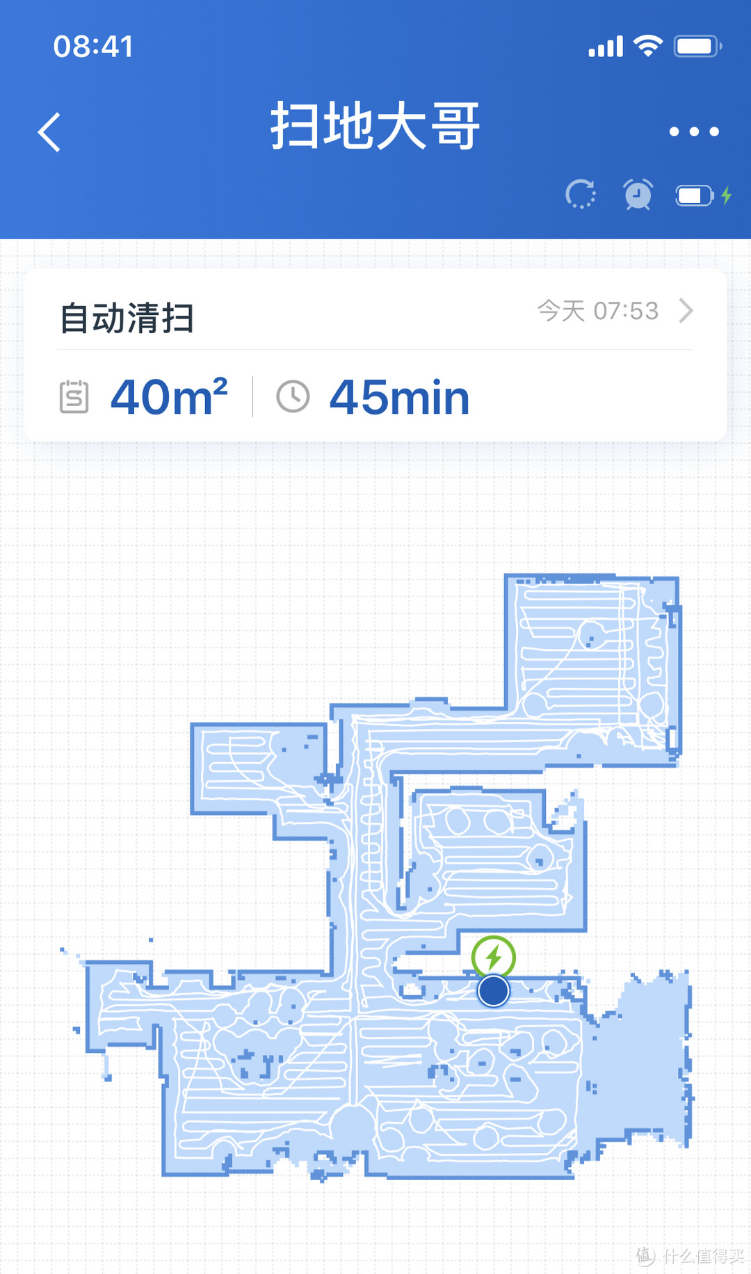 扫地平面图