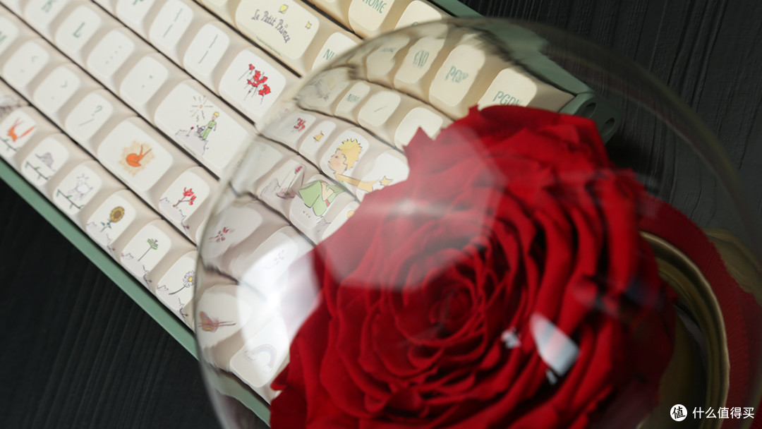 IQUNIX F97玫瑰之约小王子联名款机械键盘评测