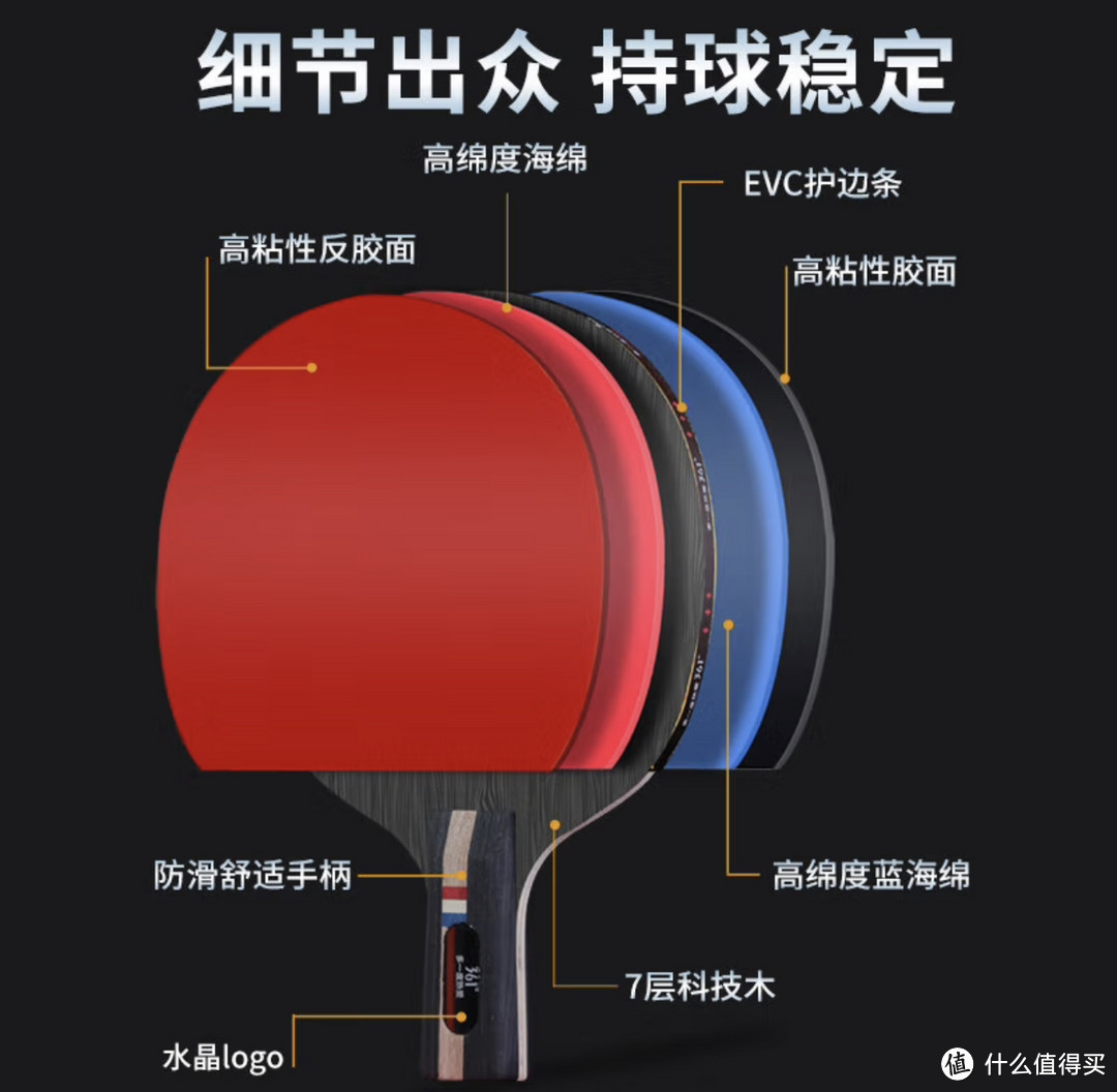 乒乓球拍大对决!红双喜vs.361°:速度还是力量,你该选哪个?
