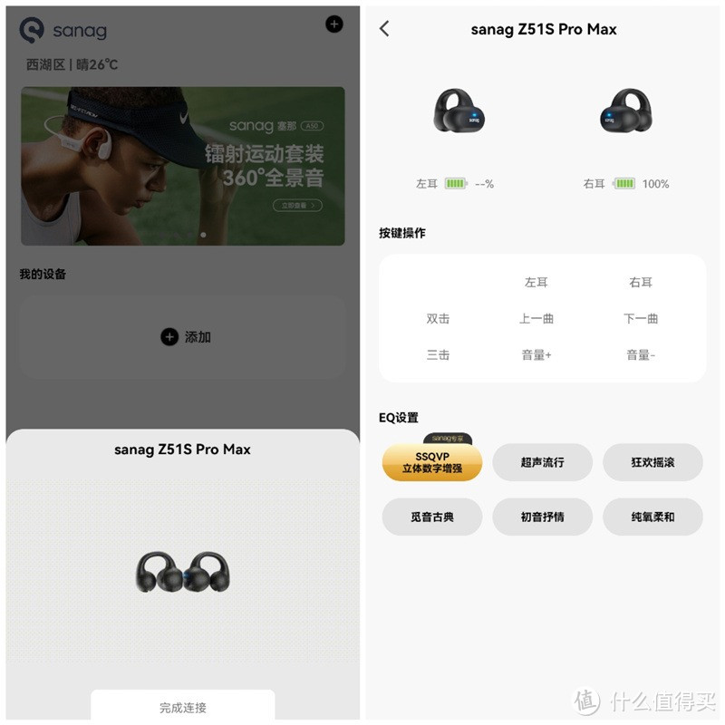 618，好奇星人记得戴上这款耳环/机sanag 塞那Z51耳夹式蓝牙耳机