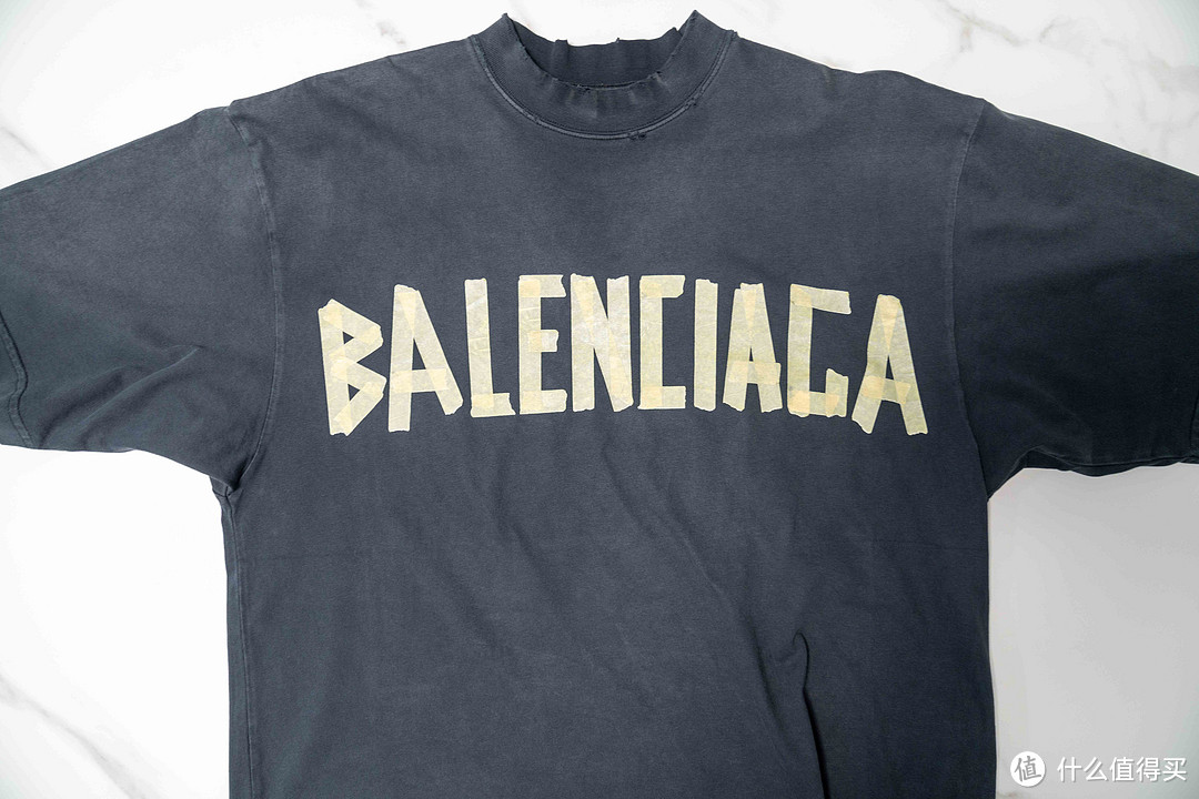 Balenciaga 巴黎世家 23SS胶带Tee