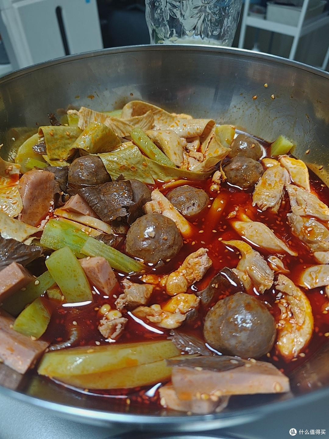 这是我做的钵钵鸡